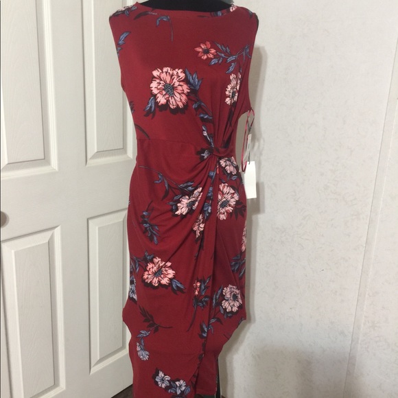 nine britton abigail brushed knit midi dress